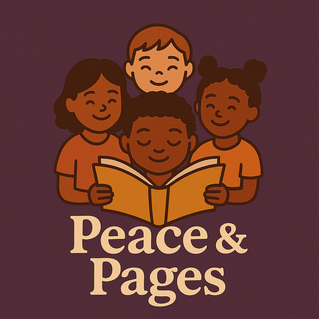 Peace & Pages Logo